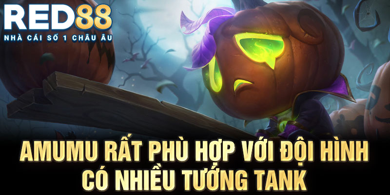 Amumu rất phù hợp với đội hình có nhiều tướng tank